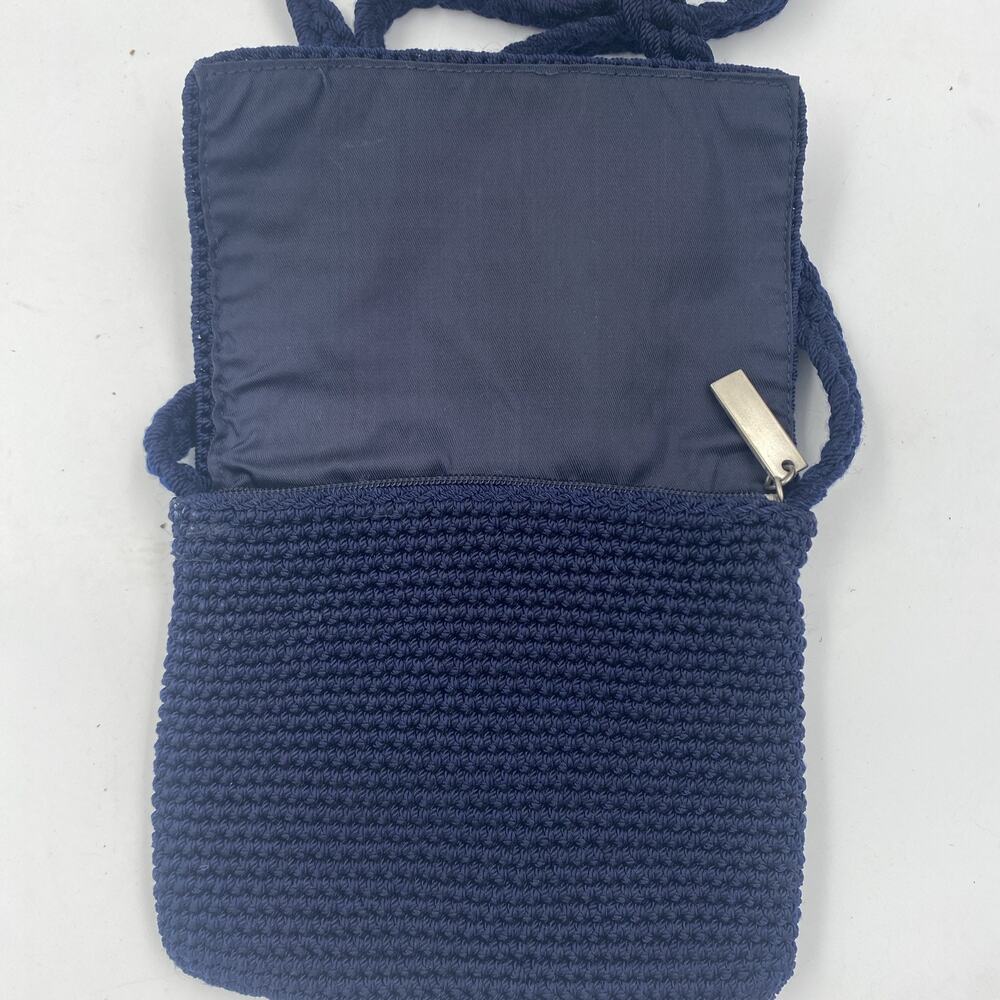 The SAK Blue mini crochet bag small - Picture 3 of 5